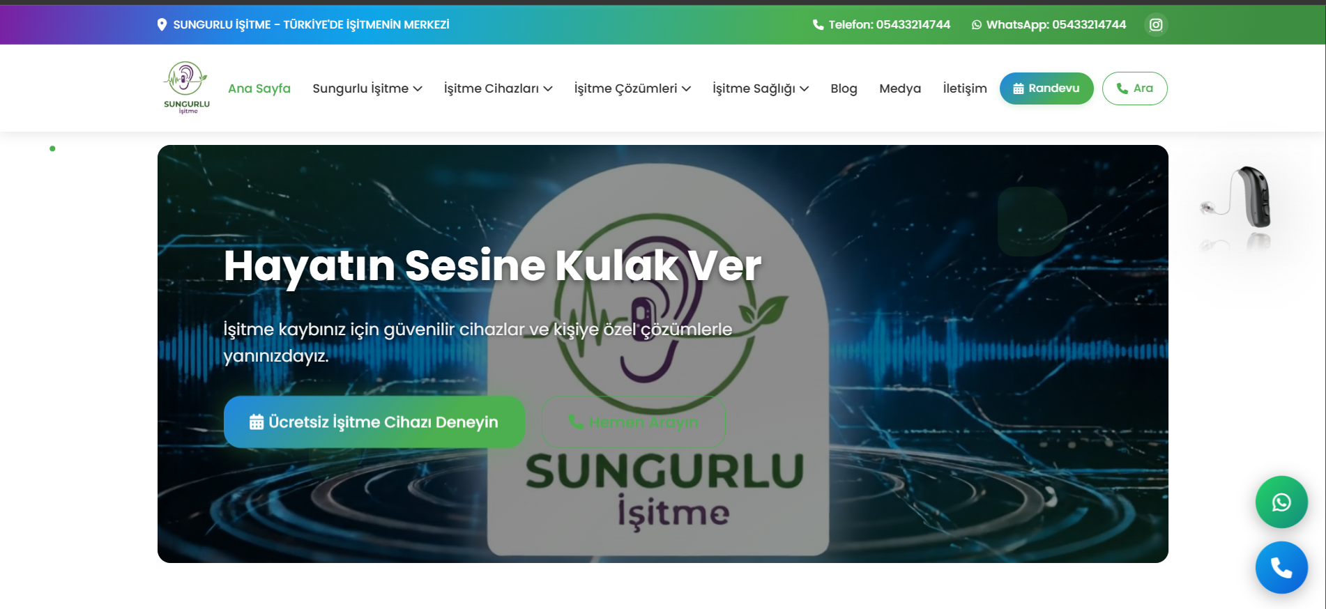 Sungurlu İşitme